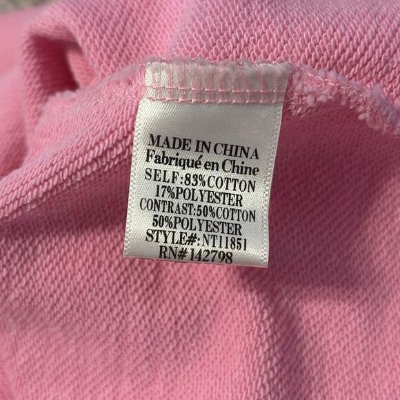 New In Pink Carla Oversized Sweater Top Large - Picture 7 of 8